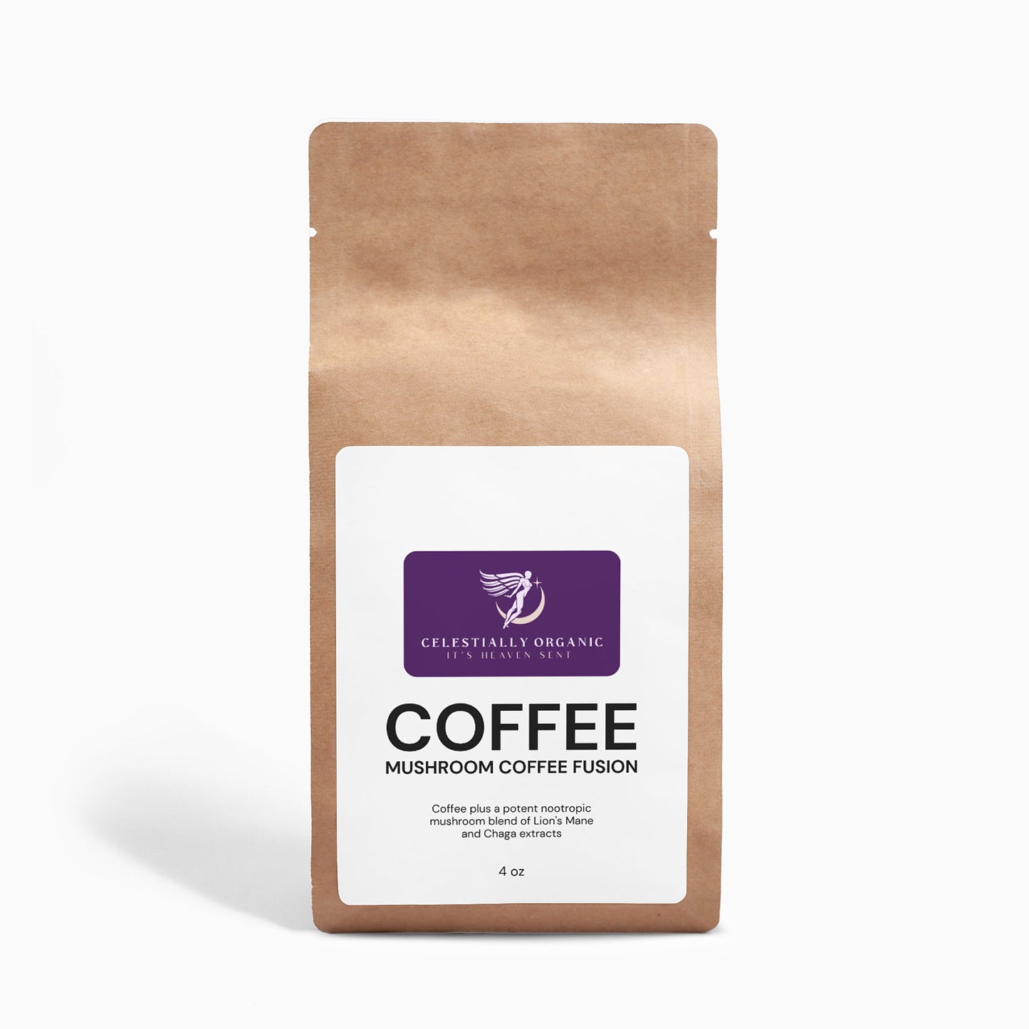 Mushroom Coffee Fusion - Lion’s Mane & Chaga 4oz